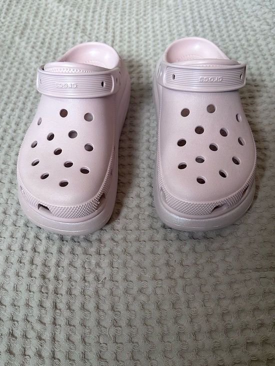 CROCS Shoes - CROCS Crush Clog w/ Platform - Pale Pink